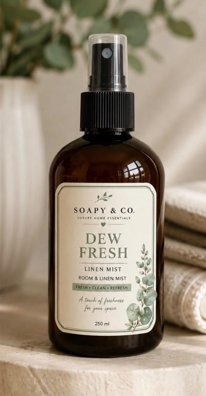 Soapy & Co. Dew Fresh room and linen mist